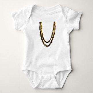 Body Para Bebê bodysuit da corrente do hip-hop do bebê
