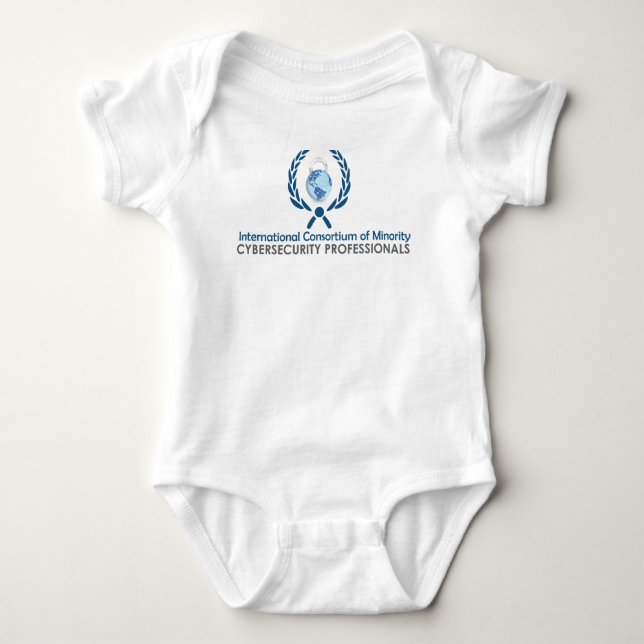 Body Para Bebê Bodysuit da criança de ICMCP (Frente)