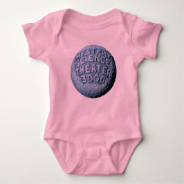 Body Para Bebê Bodysuit da lua de MST3K (rosa)