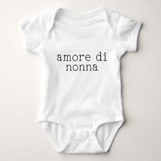 Body Para Bebê bodysuit de amore di nonna