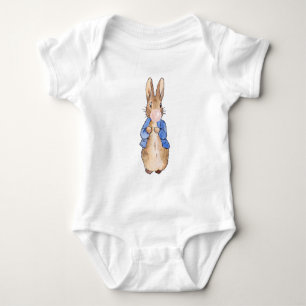 Body Para Bebê Bodysuit de Bebê Coelho Clássico Soprando Goma Ros