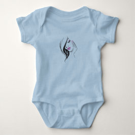 Body Para Bebê Bodysuit de Bebê com Design de Arte Facial
