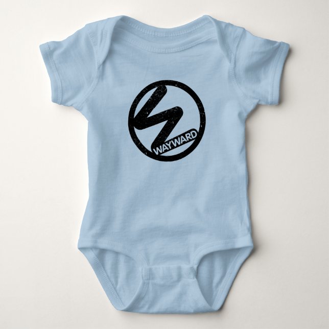 Body Para Bebê Bodysuit de bebê desobediente (Frente)
