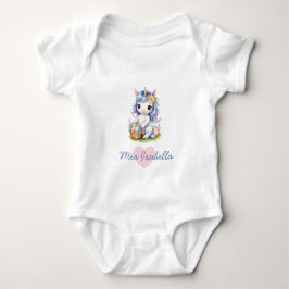 Body Para Bebê Bodysuit de Bebê Unicórnio Cute Easter / Spring