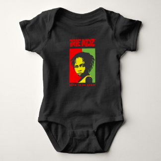 Body Para Bebê Bodysuit do bebê da criança de IRIE KIDZ® "Rasta"