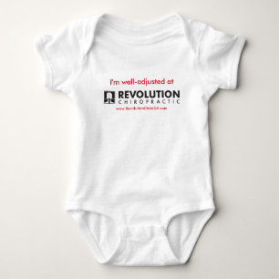 Body Para Bebê Bodysuit do bebê de Chiro