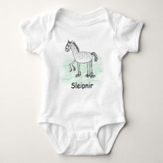 Body Para Bebê Bodysuit do bebê de Sleipnir