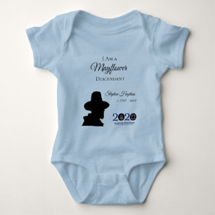 Body Para Bebê Bodysuit do bebê de Stephen Hopkins Mayflower