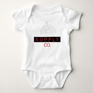Body Para Bebê Bodysuit do bebê do Co. da fonte do "diamante"