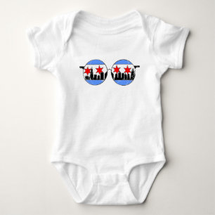 Body Para Bebê bodysuit do bebê dos chicagoggles