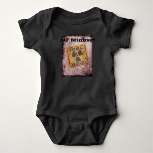 Body Para Bebê Bodysuit do bebê dos resíduos nucleares do Stink