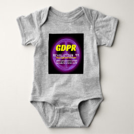Body Para Bebê Bodysuit do futebol do bebê de Paxspiration GDPR