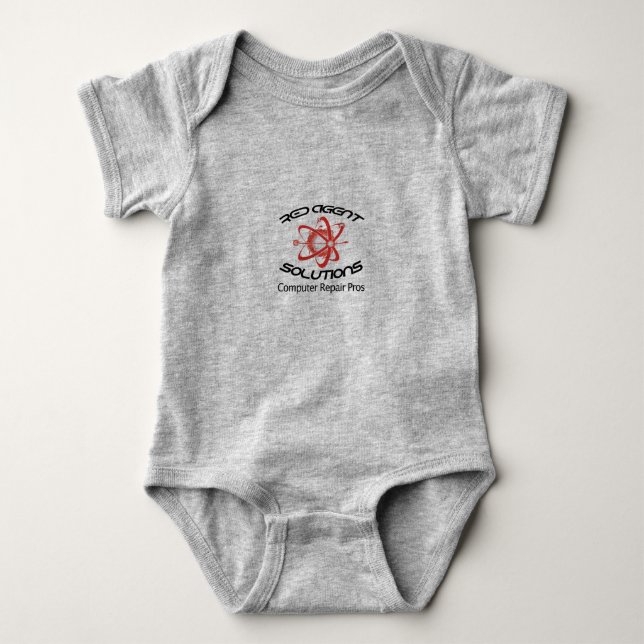 Body Para Bebê Bodysuit do jérsei do bebê (Frente)