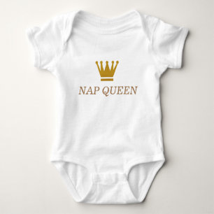 Body Para Bebê Bodysuit do jérsei do bebê da rainha da sesta