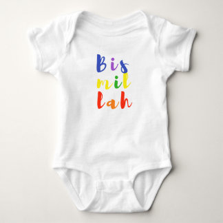 Body Para Bebê Bodysuit do jérsei do bebê de Bismillah