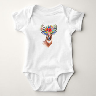 Body Para Bebê Bodysuit dos cervos | de Boho