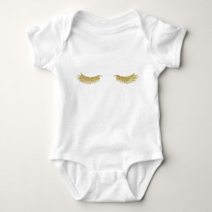Body Para Bebê Bodysuit Dourado do tutu do bebê da forma das