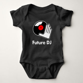 Body Para Bebê Bodysuit futuro do bebê do DJ
