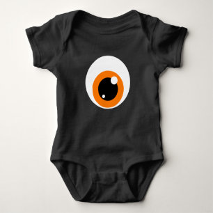 Body Para Bebê Bodysuit gigante do bebê do olho do monstro