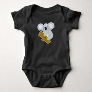 Body Para Bebê Bodysuit legal do bebê do Koala