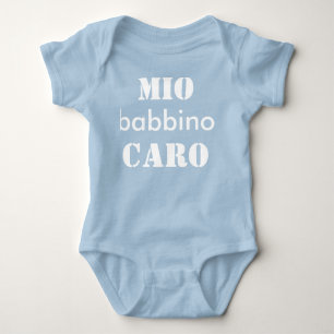 Body Para Bebê Bodysuit Mio do futebol do Caro-Bebê do babbino