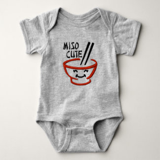 Body Para Bebê Bodysuit Miso Cute