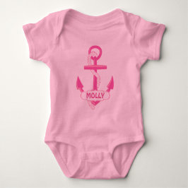 Body Para Bebê Bodysuit náutico feito sob encomenda do tutu do