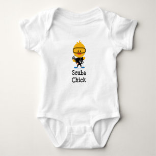 Body Para Bebê Bodysuit orgânico do bebê do pintinho do