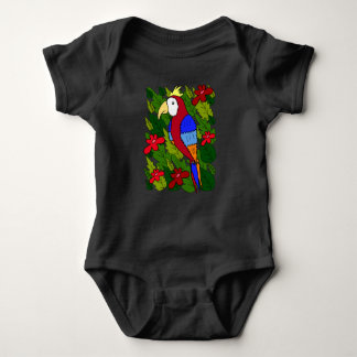 Body Para Bebê Bodysuit "Parrot"