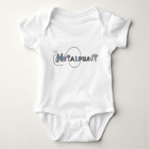 Bodysuit Pastel do bebê de Metalphant