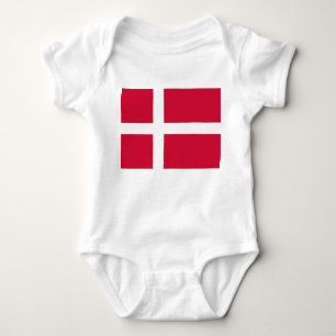 Body Para Bebê Bodysuit patriótico do bebê com bandeira Dinamar