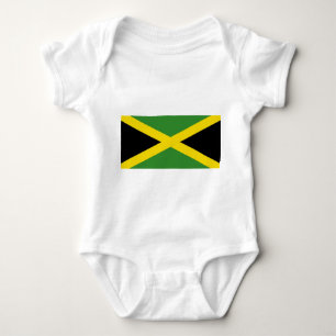 Body Para Bebê Bodysuit patriótico do bebê com bandeira Jamaica