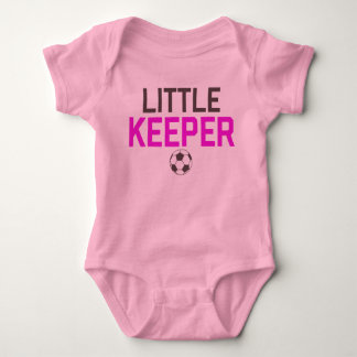 Body Para Bebê Bodysuit pequeno do bebê do Goalie do futebol do