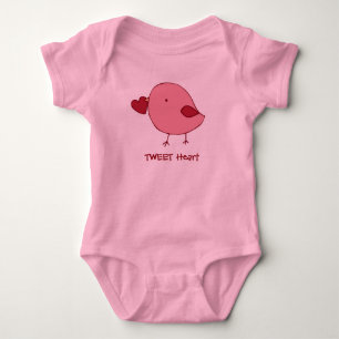 Body Para Bebê Bodysuit pequeno do bebê do pintinho dos namorado