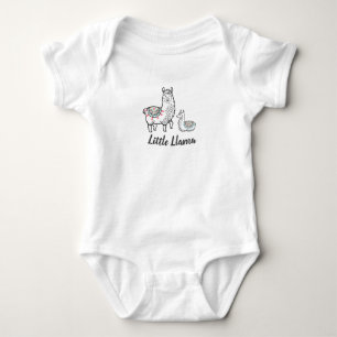 Body Para Bebê Bodysuit pequeno do lama