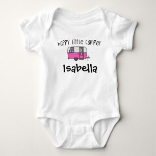 Body Para Bebê Bodysuit pequeno feliz personalizado do bebê do