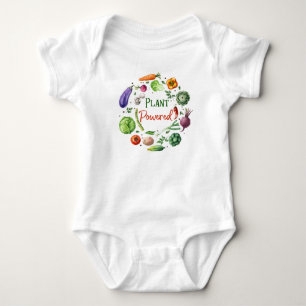 Body Para Bebê Bodysuit Planta-Psto do bebê