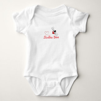 Body Para Bebê Bodysuit Słodka Bee Baby