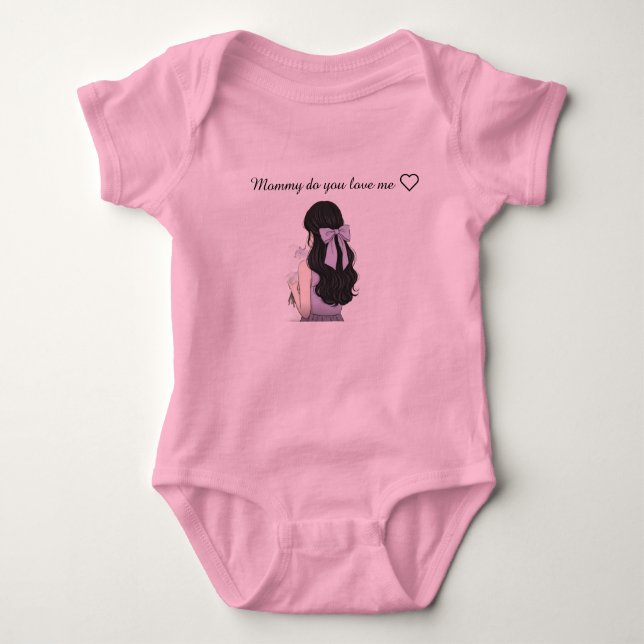 Body Para Bebê Bodysuits de bebê com estampas. (Frente)