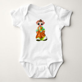 Body Para Bebê Bodysuits de Bebê Palhaço Fofo