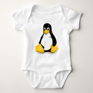 Body Para Bebê Bodysuits do bebê de Linux Tux