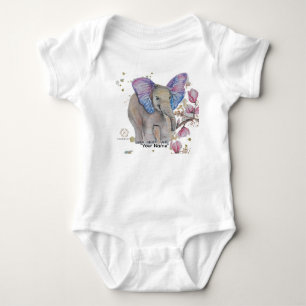 Body Para Bebê Boganhues Whimsical Art