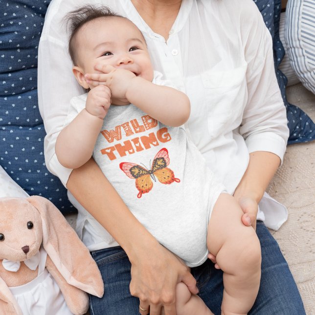 Body Para Bebê Boho Chic Coisa Selvagem Borboleta  (Criador carregado)