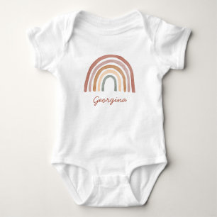 Body Para Bebê Boho Rainbow