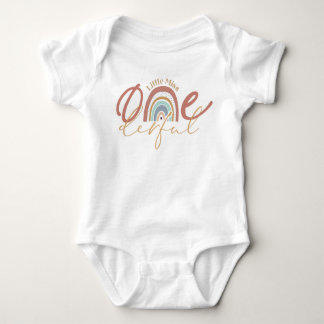 Body Para Bebê Boho Rainbow - Pequena Miss Oneright