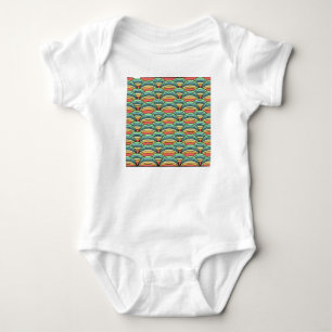 Body Para Bebê Boho Rainbows