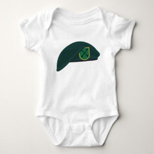 Body Para Bebê Boina verde