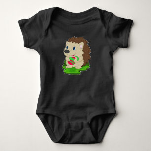 Body Para Bebê Bola de Natal Porcupine