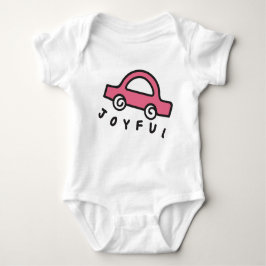 Body Para Bebê Bola de Praia Desenhada à Mão