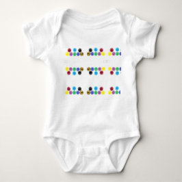 Body Para Bebê bolas coloridas